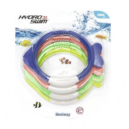 Gioco Acquatico per Bambini Set 4 Pesciolini Colorati - Bestway
