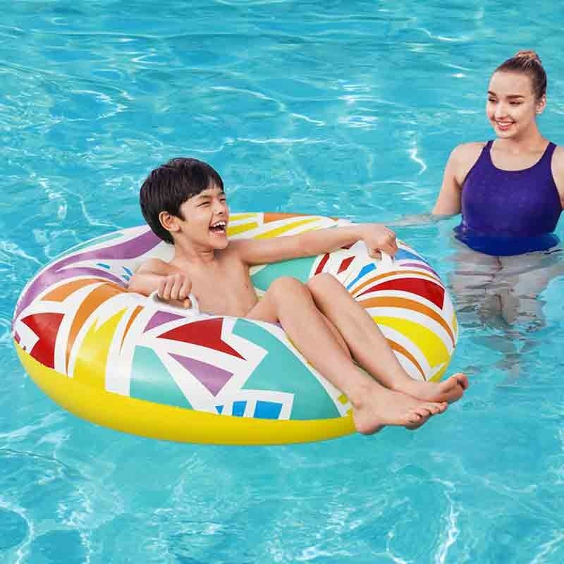 Ciambella Salvagente Fantasia Geometrica D.107 cm - Bestway