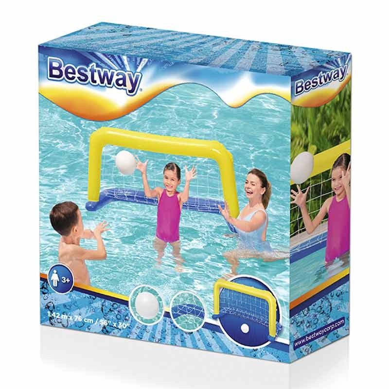 Rete Gonfiabile con Palla per Bambini 142x76 cm - Bestway