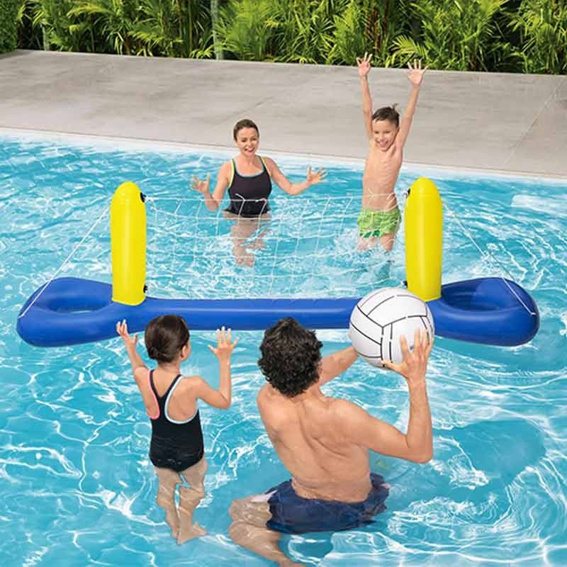 Rete da Pallavolo Gonfiabile con Palla 244x64 cm - Bestway