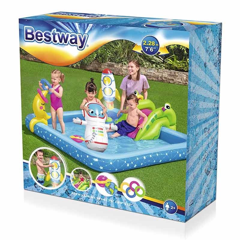 Play Center Astronauti per Bambini 228x206x84 cm - Bestway