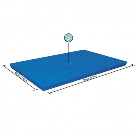 Telo di Copertura per Piscine 224x154 cm - Bestway 58103