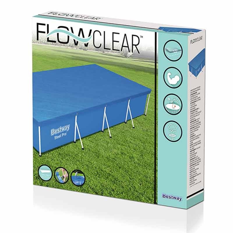Telo di Copertura per Piscine 410x216 cm - Bestway 58107
