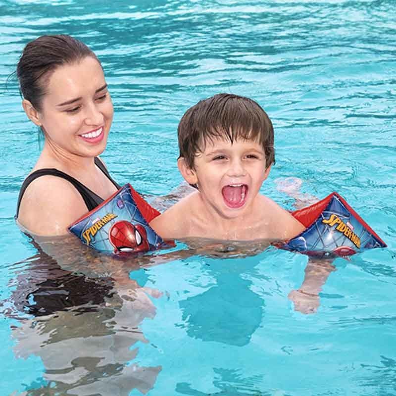 Braccioli Gonfiabili Spiderman 23x15 cm - Bestway 98001