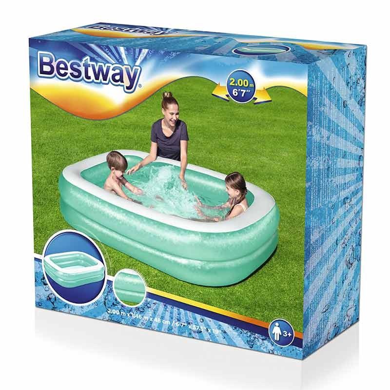 Piscina Gonfiabile Rettangolare 201x150x51 cm - Bestway 54005