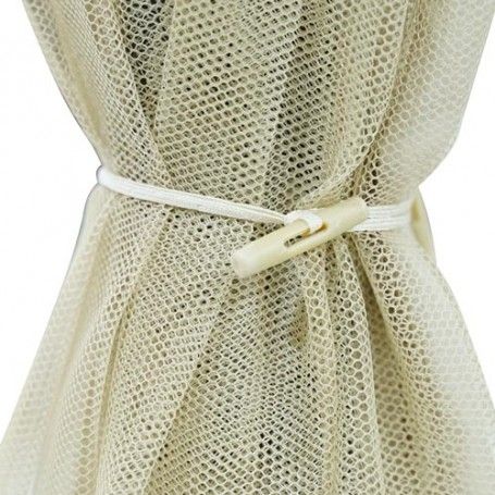 Dondolo Gazebo da Giardino con Zanzariera in Acciaio Beige