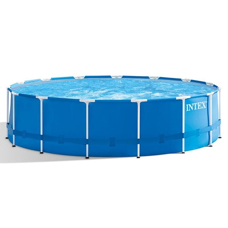 Piscina Frame D.457xH.122 cm Fuori Terra con Filtro a Cartuccia - Intex 28242