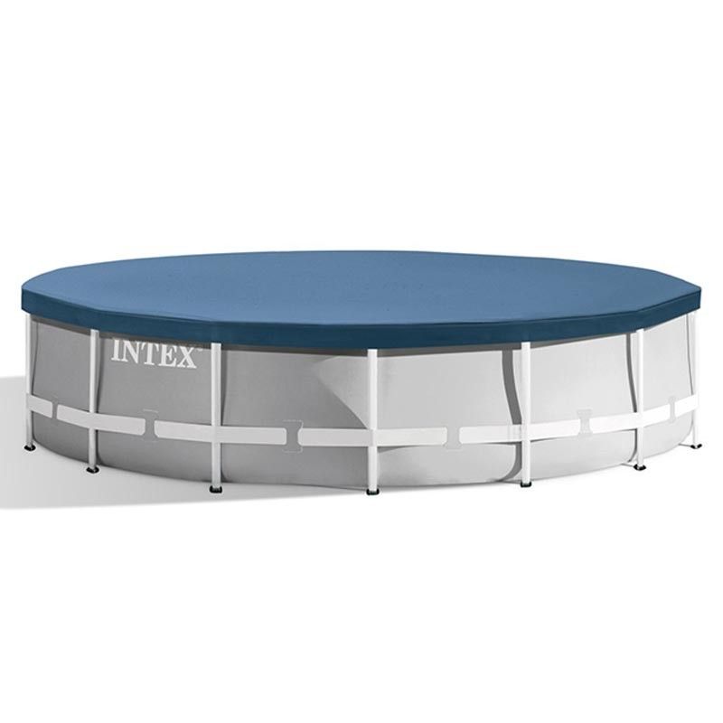 Piscina Prisma Frame D.427xH.107cm Fuori Terra con Filtro a Cartuccia - Intex 26720