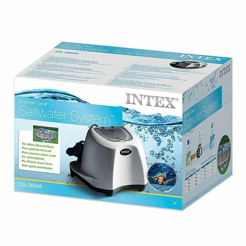 Clorinatore, Ecosterilizzatore Salino per Piscine fino a 26 m3 - Intex 26668