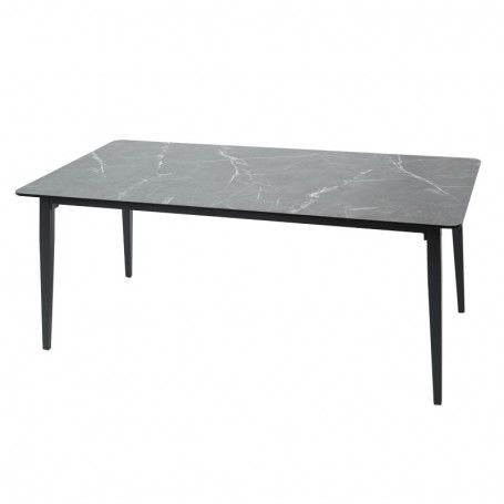 Tavolo Rettangolare per Esterni in Alluminio Antracite | Panarea