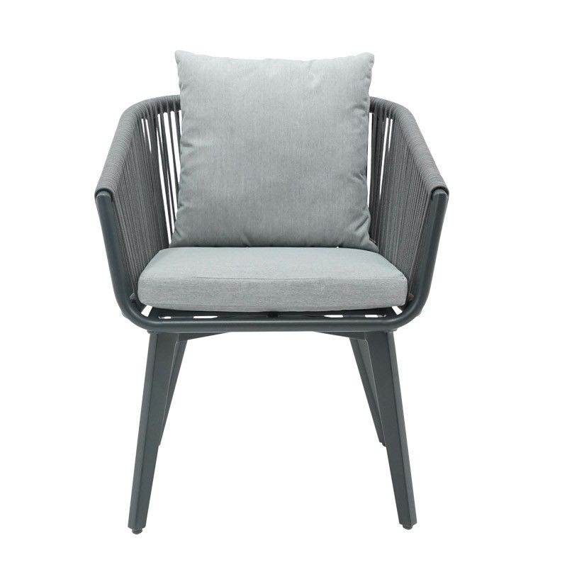 Tavolo Rettangolare per Esterni in Alluminio Antracite | Panarea