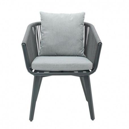 Tavolo Rettangolare per Esterni in Alluminio Antracite | Panarea