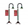 Municipal Street Lamp Set Of 2 - Lemax 64065