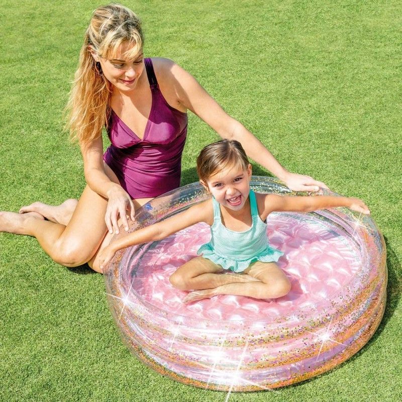 Piscina Gonfiabile Baby Glitter 86x25 cm - Intex 57103