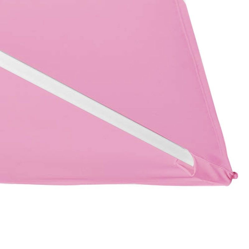 Ombrellone Decentrato da Giardino in Alluminio 3x3 mt Rosa | Alba