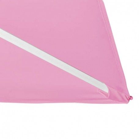 Ombrellone Decentrato da Giardino in Alluminio 3x3 mt Rosa | Alba