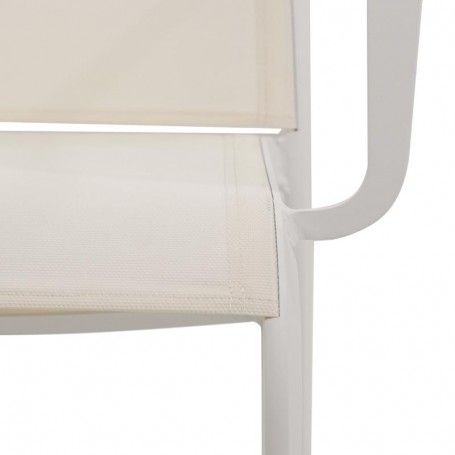 Tavolo Rettangolare Allungabile in Alluminio Bianco | Aci