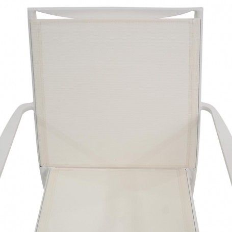 Tavolo Rettangolare Allungabile in Alluminio Bianco | Aci