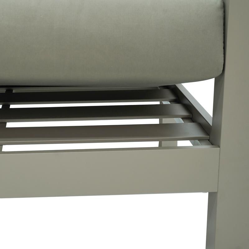 Set Divano da Giardino in Alluminio | Orlando Tortora