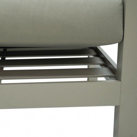 Set Divano da Giardino in Alluminio | Orlando Tortora