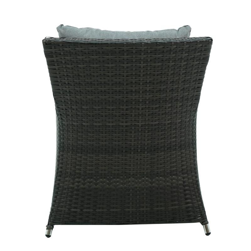 Set Divano da Giardino in Alluminio Antracite - Teseo