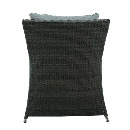 Set Divano da Giardino in Alluminio Antracite - Teseo