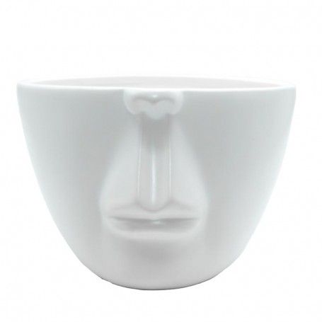 Vaso in Ceramica Bianco H.17 cm