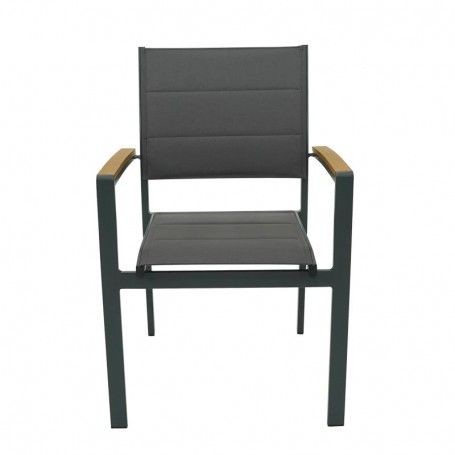 Tavolo Rettangolare per Esterni in Alluminio Antracite - Osiride