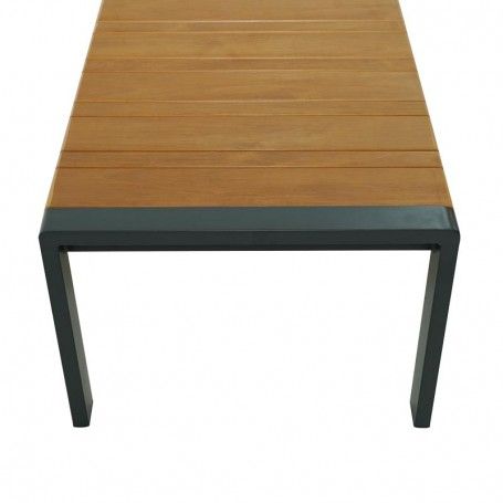 Set Divano da Giardino in Alluminio Antracite - Amon