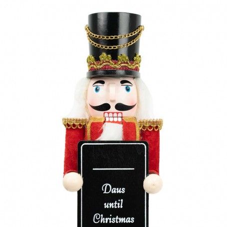 Schiaccianoci Natalizio con Lavagna H.38 cm