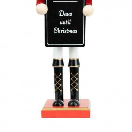 Schiaccianoci Natalizio con Lavagna H.38 cm