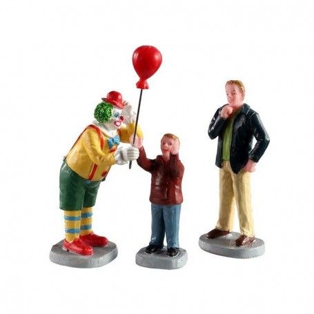 Friendly Clown Set of 3 - Lemax 02953
