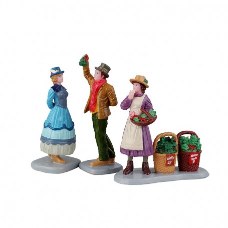 Under The Mistletoe Set Of - Lemax 22116