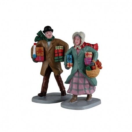 Gifts For The Grandchildren Set Of 2 - Lemax 22143