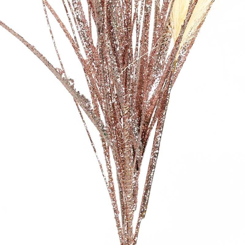 Pampas Natalizia Glitterata H.78 cm