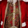 Babbo Natale su Stand con Abito Rosso H.170 cm