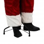 Babbo Natale su Stand con Abito Rosso H.170 cm