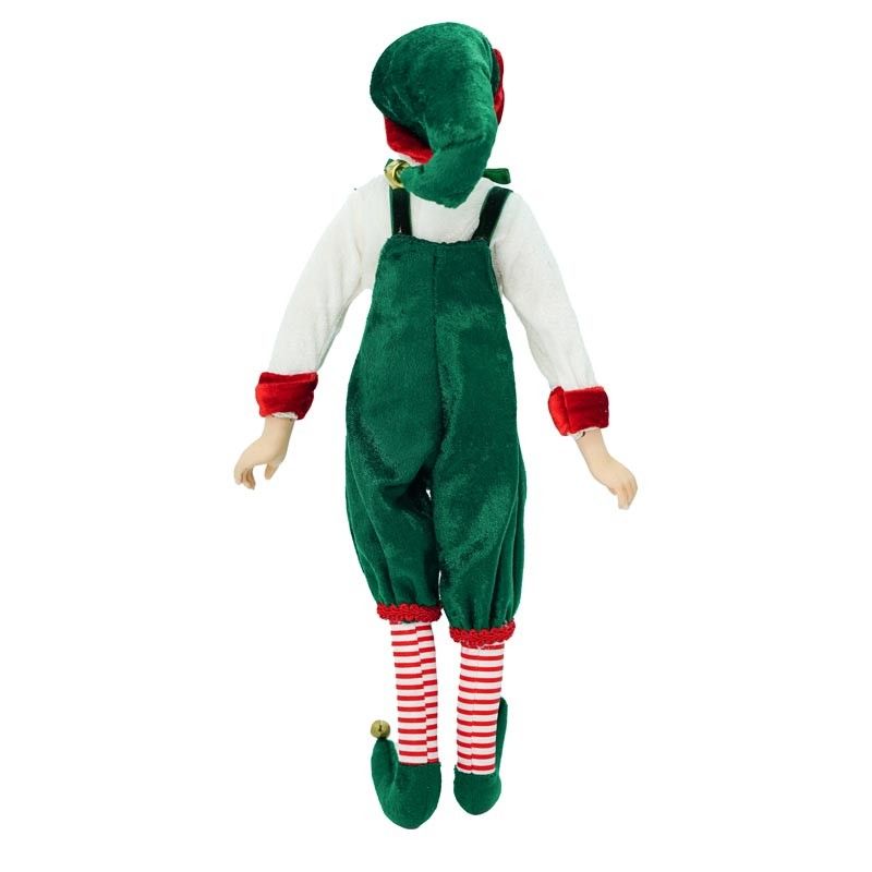 Elfo Natalizio con Abito Verde