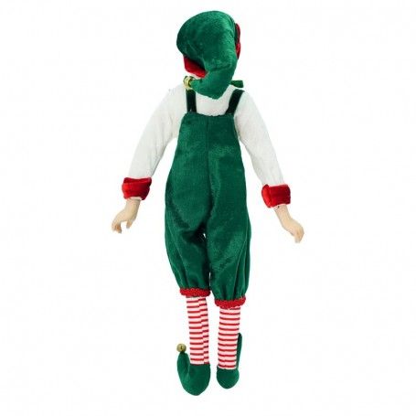 Elfo Natalizio con Abito Verde