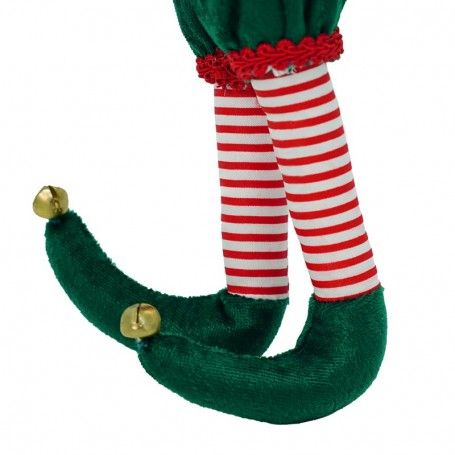 Elfo Natalizio con Abito Verde