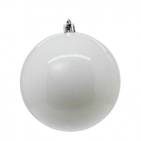 Palle di Natale in Plastica Lucide e Opache D.10 cm Conf. da 4 Pz