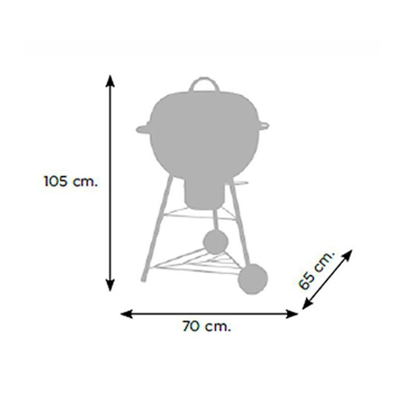 Barbecue a Carbonella Alex57 - Dolcevita