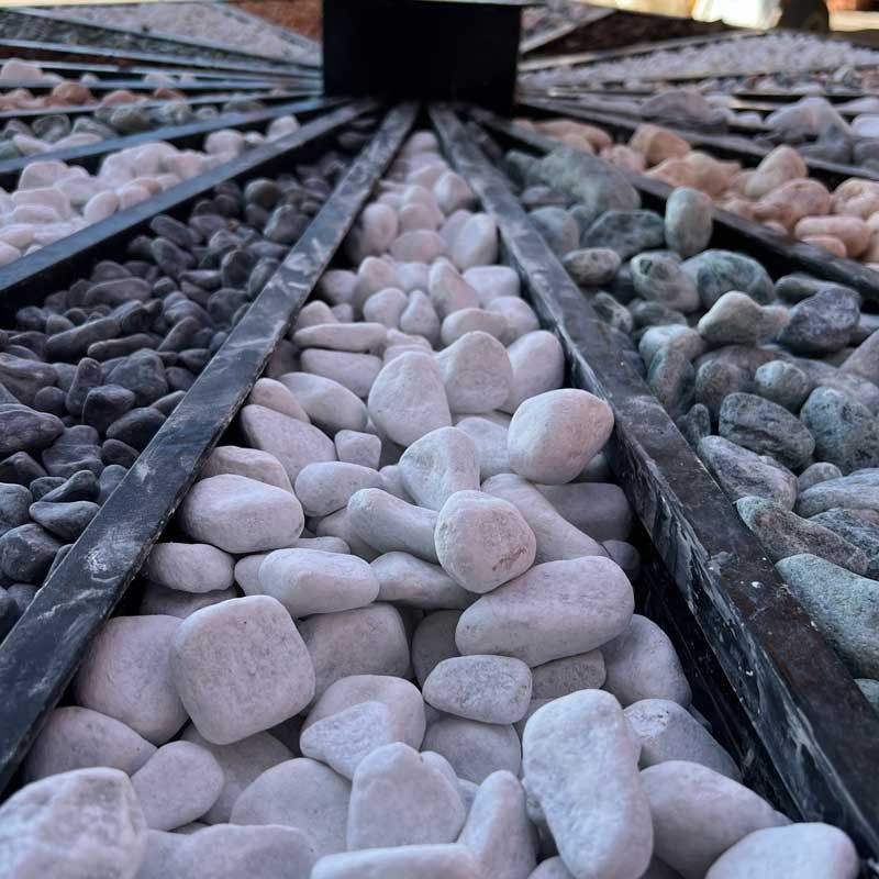 Ciottoli In Marmo Bianco Carrara 7/15mm - Sacco Da 25kg Per Vasi E Giardino - Foto 3