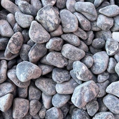 Ciottoli Nero Ebano 15/25 mm Sacco da 25 Kg