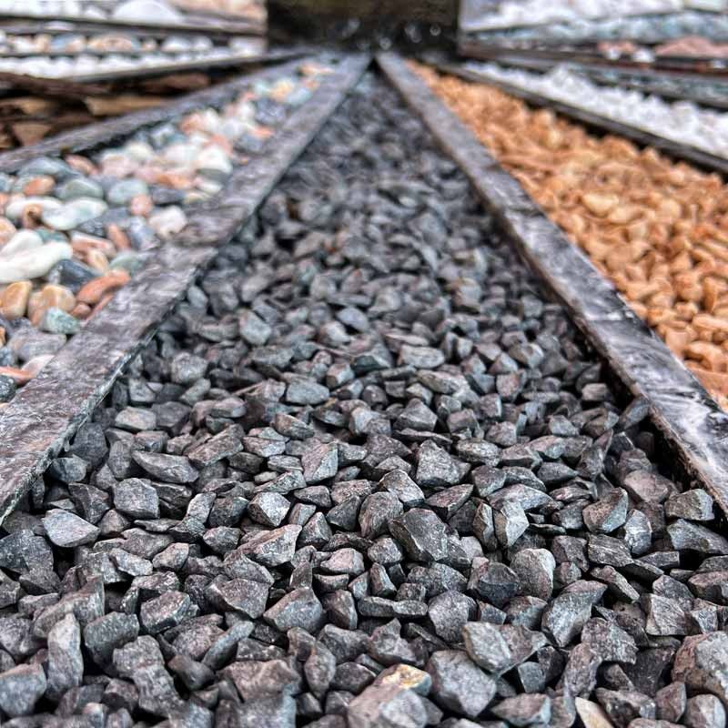 Granulato Nero Ebano 8/12 mm Sacco da 25 Kg