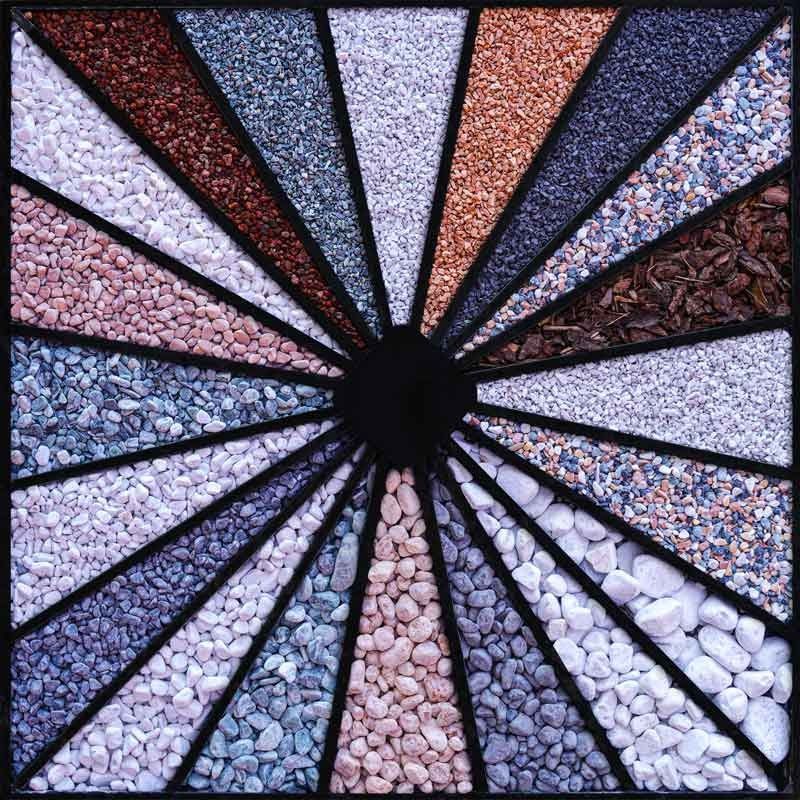 Granulato Nero Ebano 8/12 mm Sacco da 25 Kg