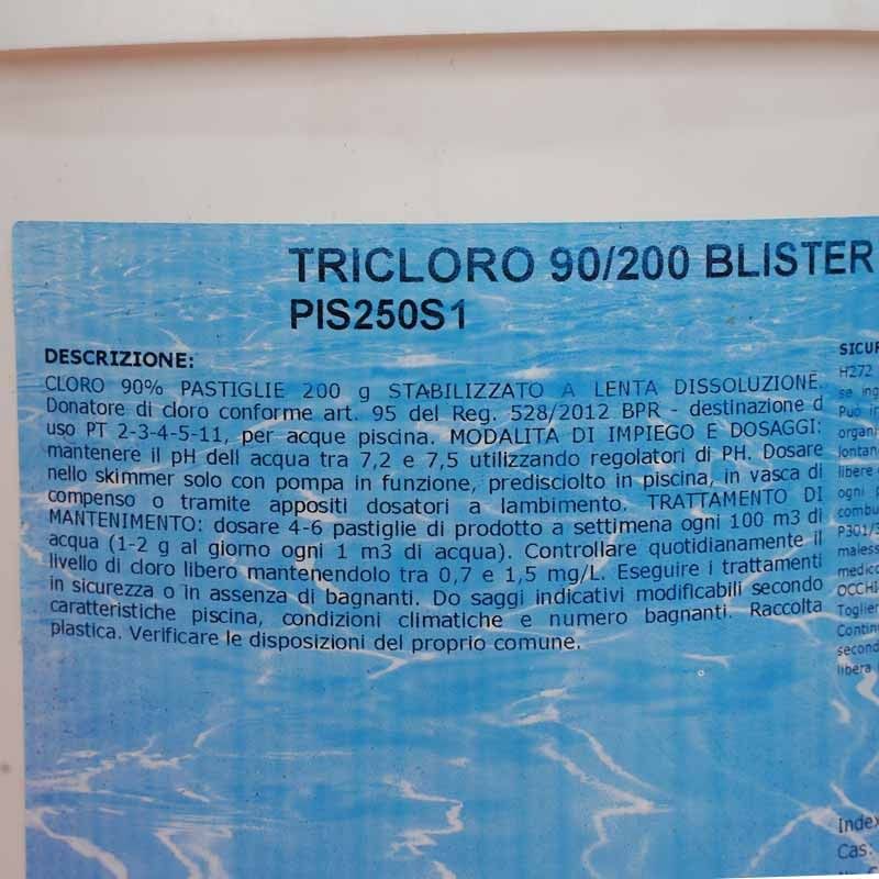 Tricloro 90% 10 Kg | Pastiglie da 200 gr