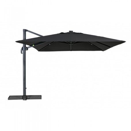 Ombrellone Da Giardino Decentrato Garda 4x3m - In Alluminio, Telo Anti-UV Beige - Foto 6