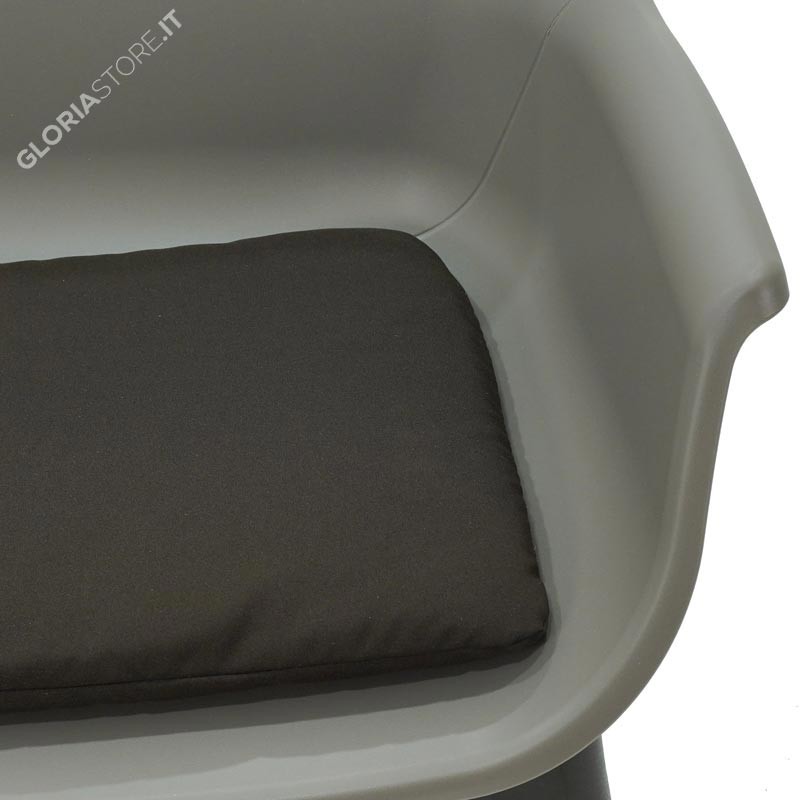 Set Divano da Giardino Luxor in Resina Marrone - Bica