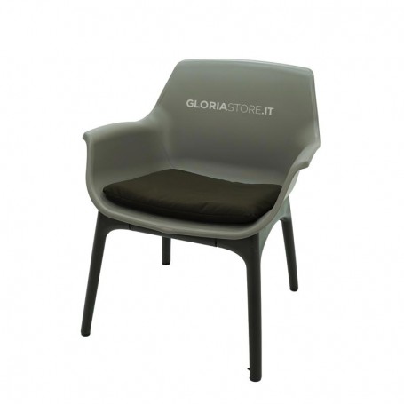 Set Divano da Giardino Luxor in Resina Marrone - Bica